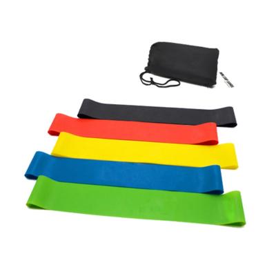 China Latex New Black Listing Exercise Bands Buckle Accept Logo Printing And Color Latex for sale