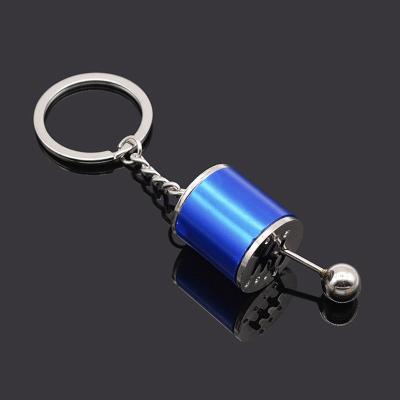 China Mood Tracker Car Gearbox Key Chain For Men Women 6 Speed ​​Manual Gear Knob Shift Gearbox Stick Gift Souvenir Car-styling Hot for sale