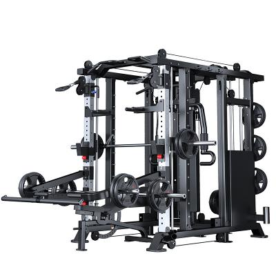 China Home Squats and Smith Universal Function Station Mutli Equipment Set Gym Fitness Equipment Stand Machine for sale