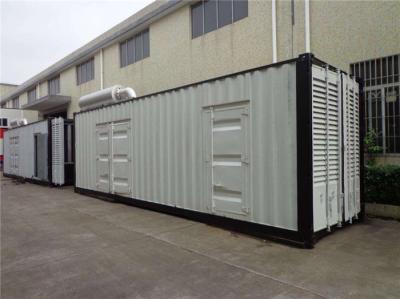 China Water Cooled 800 KW Container Diesel Generator 1100KVA With Mute Type Casing for sale