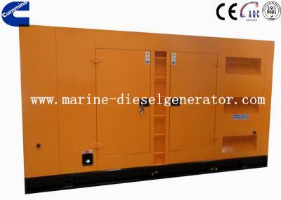 China el generador silencioso de 375KVA 1500rpm Cummins con el alternador de la CA cerró el enfriamiento del radiador en venta