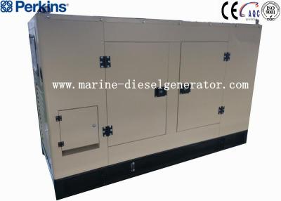 China generador diesel insonoro de Perkins de los cilindros 60KVA 3 con el alternador sin cepillo en venta