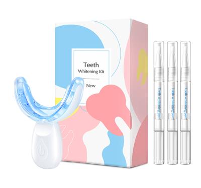 China Healthy Teeth Whitening Professional Private Label Radio Easy Home Use Refilling Teeth Whitening Kit for sale