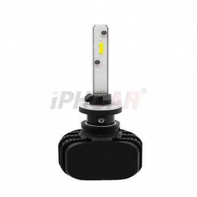 China Good Quality Alluminum Alloy LED Lights X5 Car LED Headlight H7 H4 Double Beam Mini LED Headlights Bulb With Canbus for sale