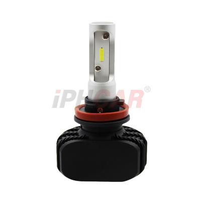 China IPHCAR Alloy Super Brightness X5 LED Aluminum Headlight With 25W Chips 6500K 12V Car Universal for sale