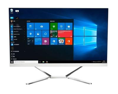 China Gaming Speaker Desktop Intel Core i7 5500U 23.8 Inch IPS Full Screen Build In Camera High Quality Windows 10 All-in-One PC for sale