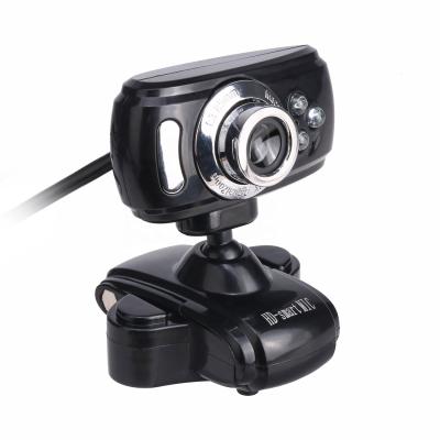 China 360-degree rotation function 480p HD night light USB webcam, build in MIC, CMOS camera, PC 30fps for sale