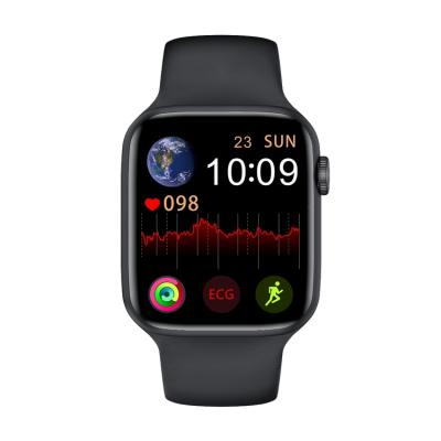 China Touch Screen Heart Rate Monitor 2.5d Curved Full Capacitive Touch Screen Body Temperature Test Smart Watch for sale