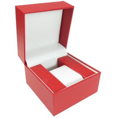 China Luxury Leather Simple Gift Watch Box OEM Gift Packaging Watch Box Cases Sit Retail for sale