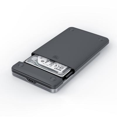 China Hot Selling 2.5 Inch Aluminum HDD Enclosure Hard Drive Case With USB C Port 6Gbps Speed for sale