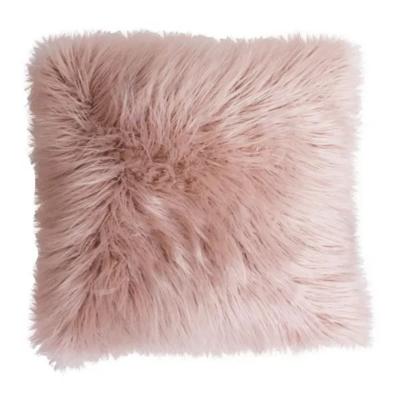 China 2021 Empty Newst Anti-Static Sublimation Fur Pillow Cover for sale