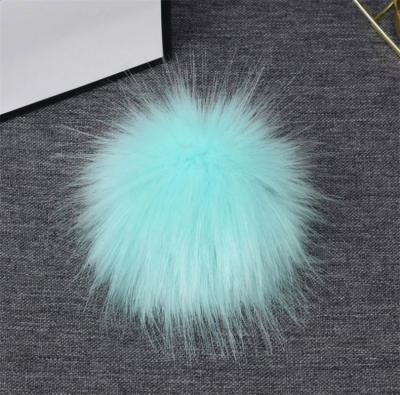 China Hotsale shaggy auto upholstery for raccoon fur pom cheerleading pom poms for sale