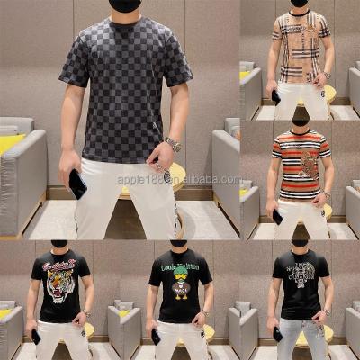 China Wholesale New Summer Ice Silk Quick Drying Others Men's Sports T-Shirt Printed Half Sleeve T-shirt for sale