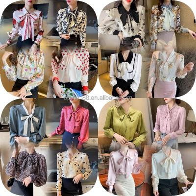 China Anti-wrinkle spring and autumn women's popular shirts, high quality long sheath shirts wholesale for sale