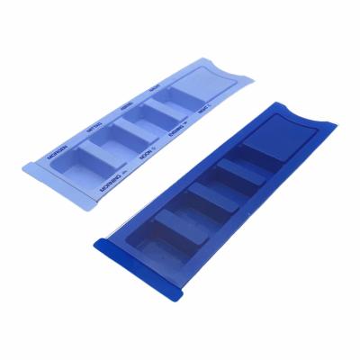 China Plastic Customized 6 Case Promotional Weekly Large Capacity Vitamin Pill Box Plastic Storage Box for sale