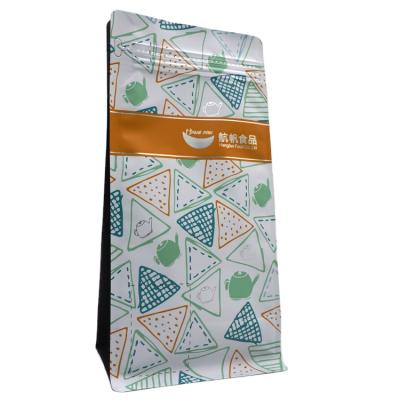 China Impact Resistance Custom Printed Aluminum Stand Up Pouch With Zipper For Food for sale