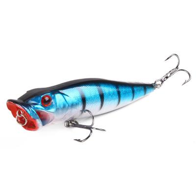 China ABS Plastic Durable Using Low Price Plastic Snap Button 3D Custom Fishing Lure With High Carbon Steel Hook for sale