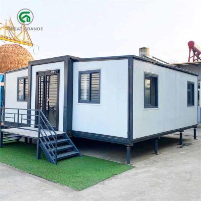 Κίνα 20 FT Prefab στέλνοντας καμπίνα εμπορευματοκιβωτίων σπιτιών SOC εκτάσιμη Prefab προς πώληση