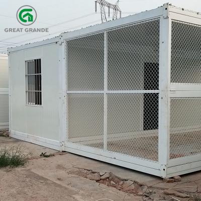 China Temporary Towable Folding Container Home Site Office For Construction for sale