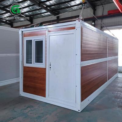 China Gegalvaniseerd staal Geprefabriceerde draagbare bouwplaats Office Cabin Huts ODM Te koop