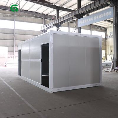 China Side Double Doors Shutters Foldable Container Home For Farms Living Spaces for sale