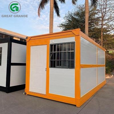 China O local Demountable de dobramento derrama o escritório portátil do local da casa pré-fabricada com banheiro à venda