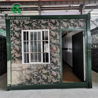 China Anticorrosion Gegalvaniseerde van de de Containerplaats van het Staal Draagbare Modulaire Huis het Bureaubouw Te koop