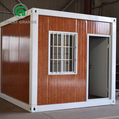 China 1.2 Tons Anti Theft Flat Pack Prefab House Office European Standard en venta