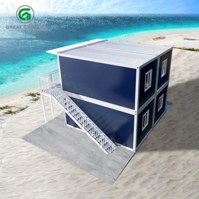 China Construcción modular de acero plegable al aire libre del envase Q235B de la oficina modificada para requisitos particulares en venta