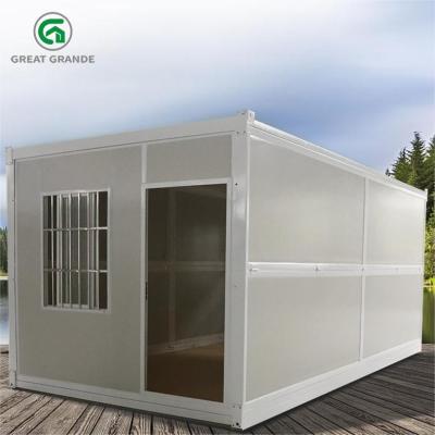 China Casa plegable prefabricada Contenedor Vivienda temporal Nivel 10 Resistencia al viento en venta