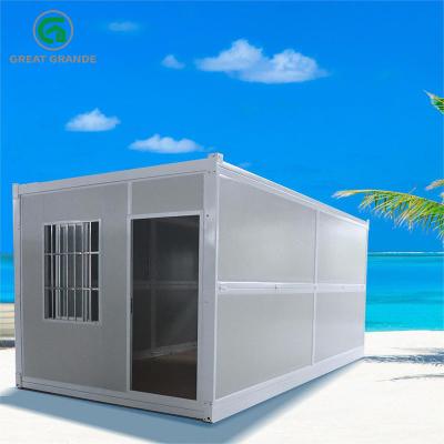 Cina Vacanze Prefabbricato Container pieghevole Casa resistente al vento resistente alla corrosione dell'acqua di mare in vendita