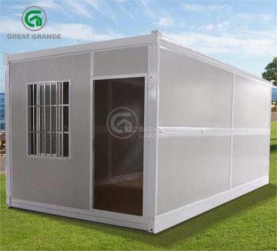 Cina Aluminico Legato Finestra Prefabbricata Container Fold Up House Assemblaggio rapido ODM in vendita