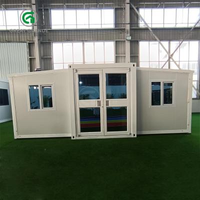 China 20FT Expandable Prefab House White KFC Door Easy Assembled Manufacturer for sale