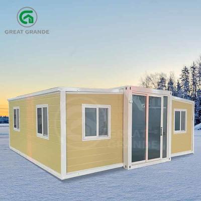 China 20ft Expandable House Manufacturer Earthquake Resistant Wind Resistant Sound Insulation for sale