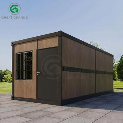 China 20ft Portable Folding House Manufacturer Waterproof Design Fireproof Convenient Transportation for sale