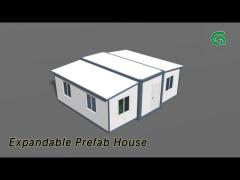 Light Steel Frame Expandable Prefab House Customizable Layouts Quick Installation