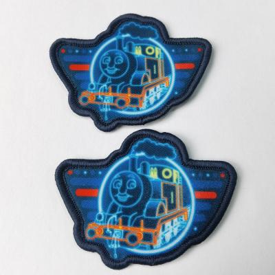 China Viable Customized Color Printing Children's Clothing Patches , Micro Color Printing Seal for sale