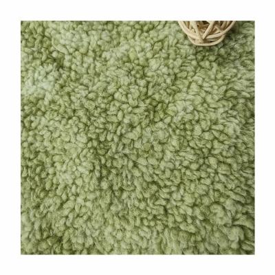 Cina 150D Sherpa Fleece Printed Fabric For High Durability 58/60 Width in vendita