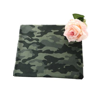 China De camouflage drukte Enige Zij Super Zachte Stof 250gsm 288F Te koop