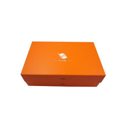 China Recyclable Paper Box Custom Folding Custom Logo Gift Packaging Box With Magnetic Closure for sale