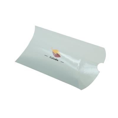 China Recycled Materials Wholesale Custom Design Hair Extension Paper Packaging Pillow Box Soap Paper Box for sale