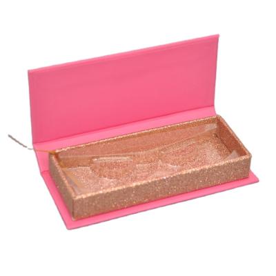 China Recycled Materials Wholesale 10mm-25mm Marble Magnetic False Mink Eyelashes Eyelashes Packaging Boxes Empty Eyelash Packaging Box Wicks for sale