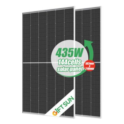 China High Efficiency Mono Solar Panel 415w 420w 425w 430w 435w 182mm PERC Half Cell Monocrystalline Solar Panel with factory price for sale