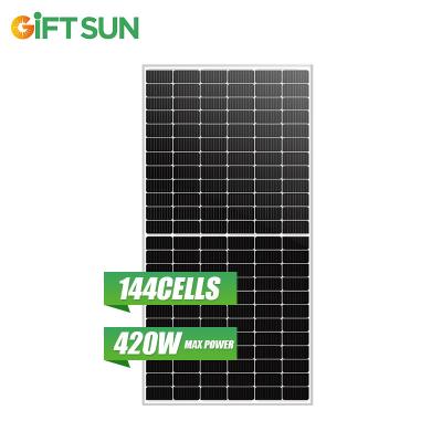 China Wholesale Price 182mm Mono Cell 415w 420w 425w 430w 435w Half Cell Monocrystalline Solar Panel High Efficiency Solar Panel Module Photovoltaic Panel for sale