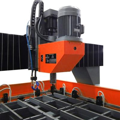 China Double Table CNC Plate Drilling Machine 1000mmx1650mm for sale