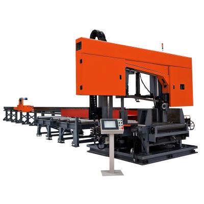 China Steel Structural H Beam CNC Band Sawing Machine T: 1.6mm W: 54mm for sale