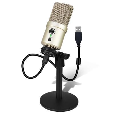 China Noise Canceling Desktop Microphone For Live Broadcasting Usb Recording Studio for sale