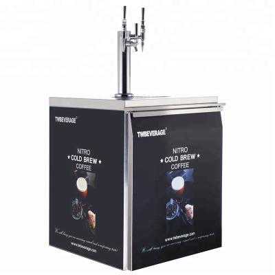 China nitro cold brew coffee dispenser 170L for sale