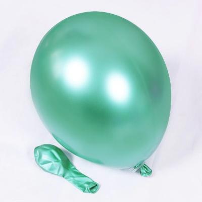 China High quality diy green plastic party decoration happy birthday fathers day chrome balloons supplies for sale