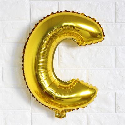 China Party Decoration Happy Birthday Helium Latex Foil Letter Balloons Hot Selling Plastic Party Decoration for sale